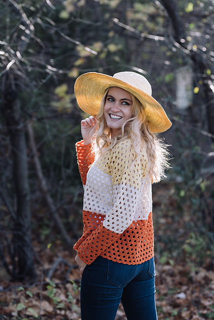 Striped Sunshine Sweater