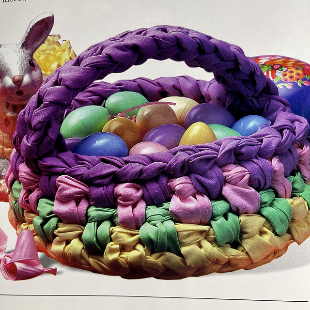 Rag Easter Basket
