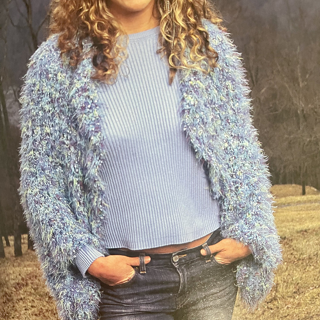 Snuggly Azure Shrug