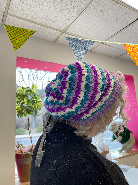 Color Dip Hat for Crocheting