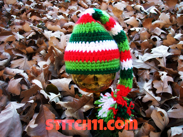 0-3 Month Elf Hat