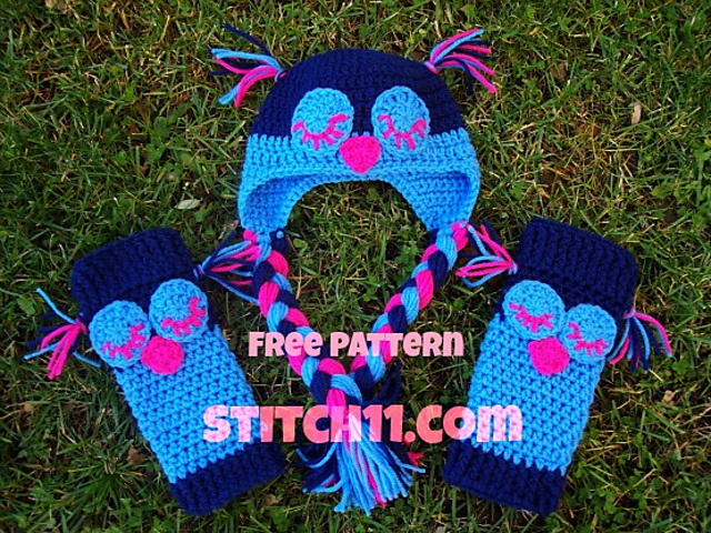 Owl Baby Legs and Hat Set