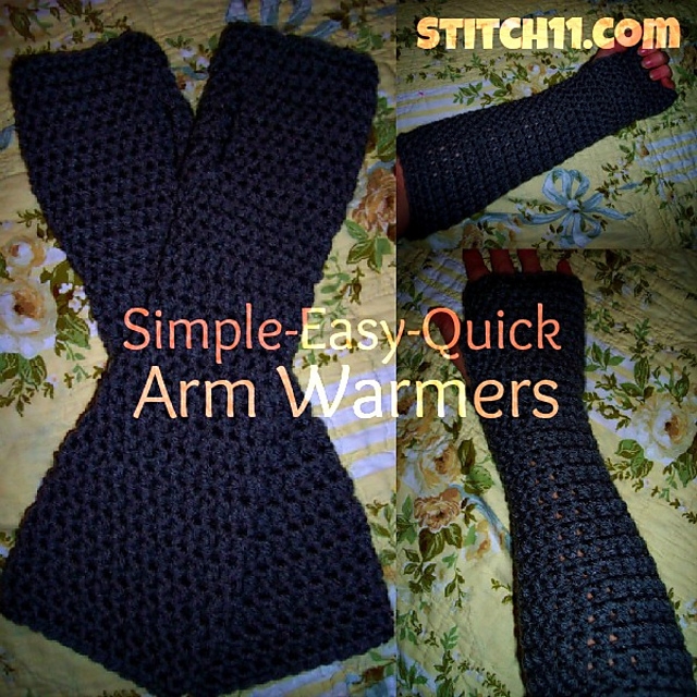 Simple, Easy, and Quick Arm Warmers