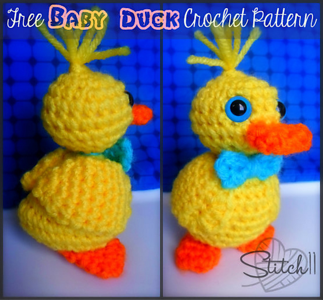 Crochet Baby Duck