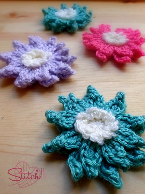 Crochet Water Lily Flower