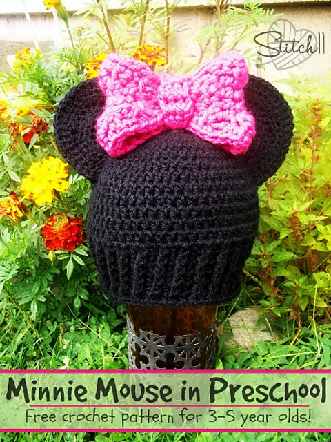 Minnie Mouse in Preschool. 