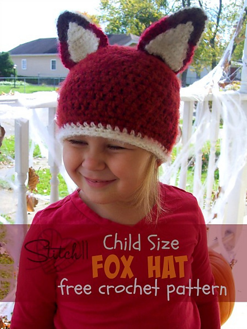Child Size Fox Hat