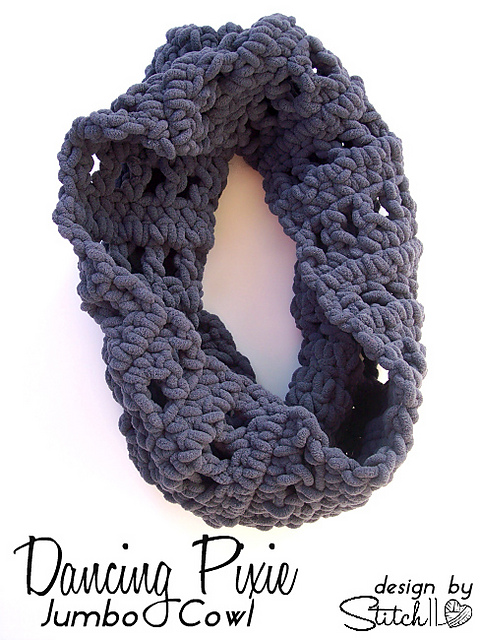 Dancing Pixie Jumbo Cowl
