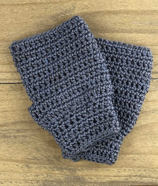 One Skein Crochet Fingerless Gloves
