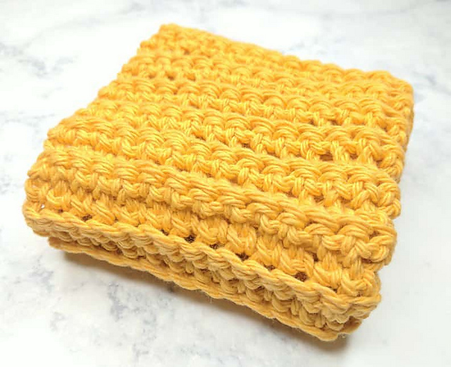 Ribbed Stitch Dishcloth