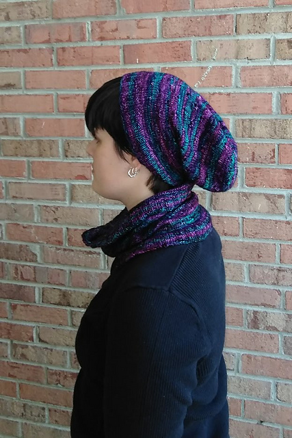 Blacklight Broderie Slouch