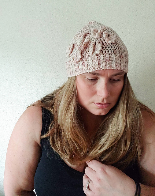 Hats with Pansies