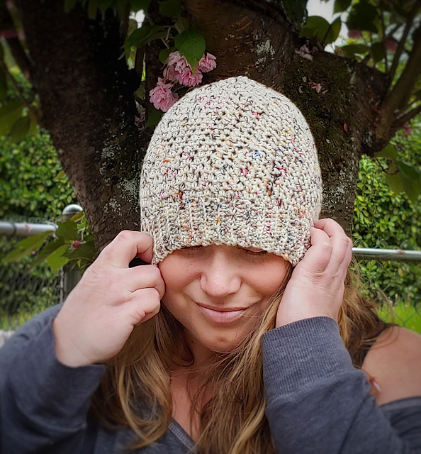 Crumpled Griddle Hat & Messy Bun