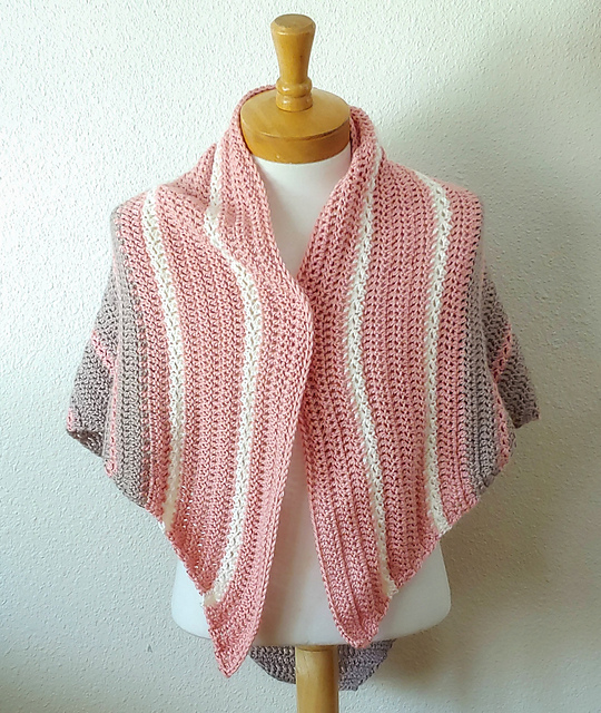 Tilted Stitches Shawl
