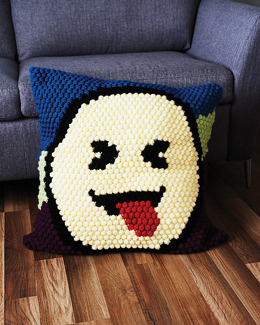 Taunting (emoji) Mega Cushion