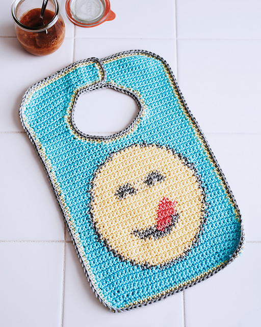 num num (emoji) bib