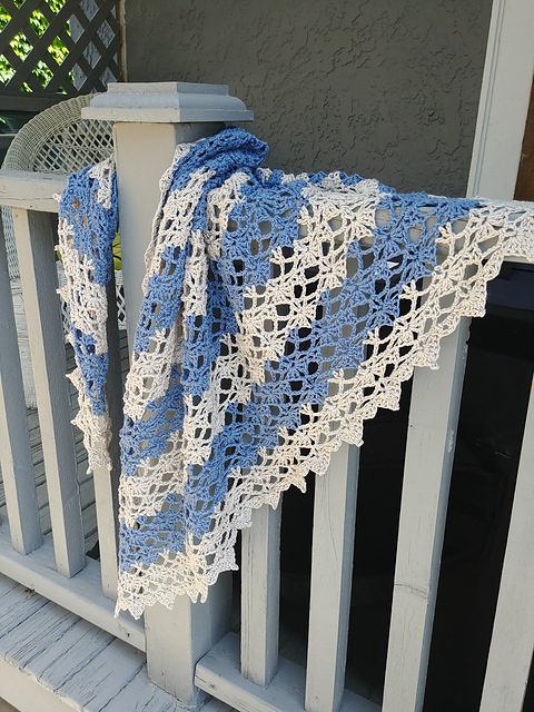 Crown Lace Shawl
