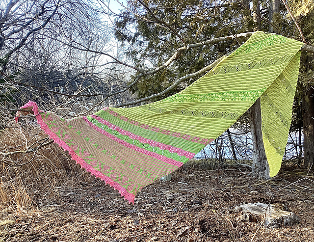 Spring Meadow Shawl MKAL