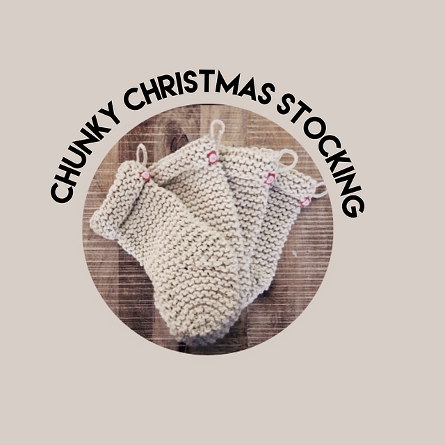 Chunky Christmas Stocking