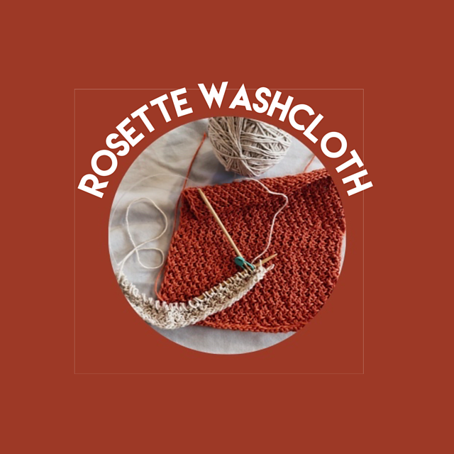 Rosette Washcloth
