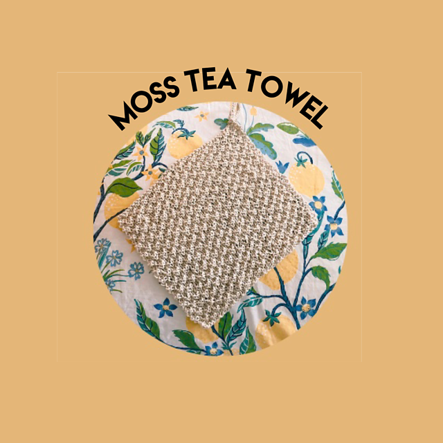 Moss Tea Towel