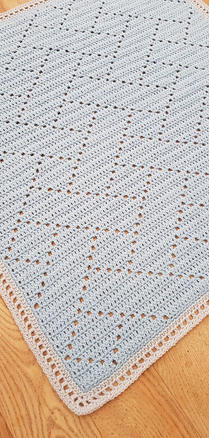 Slanted Weave Block Blanket