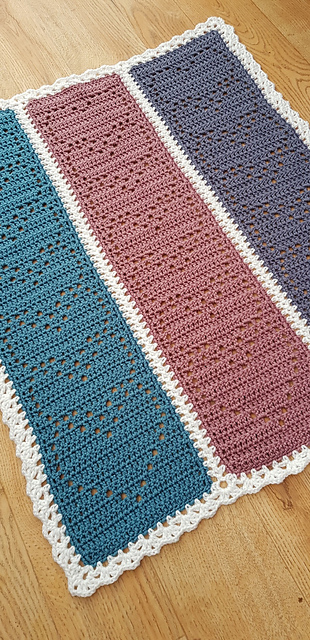 Stacked Hearts Blanket