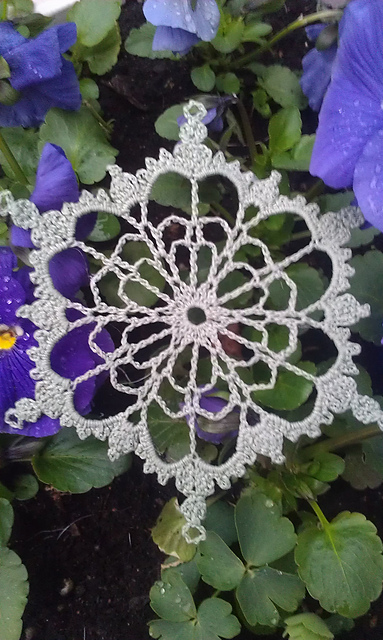 Pansy Snowflake