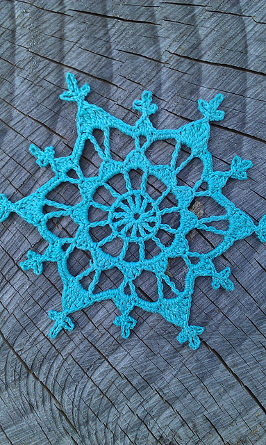 Forsythia Snowflake