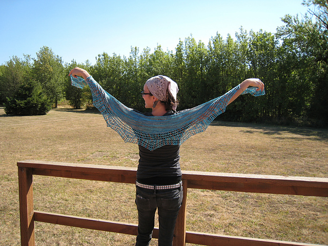 Sawtooth Shawlette