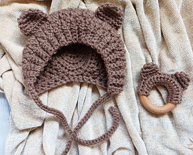 Baby Bear Bonnet