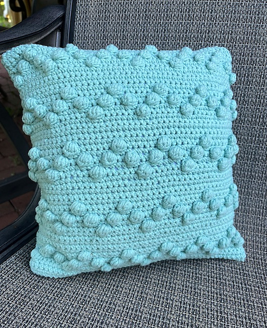 Zig Zag Bobble Pillow