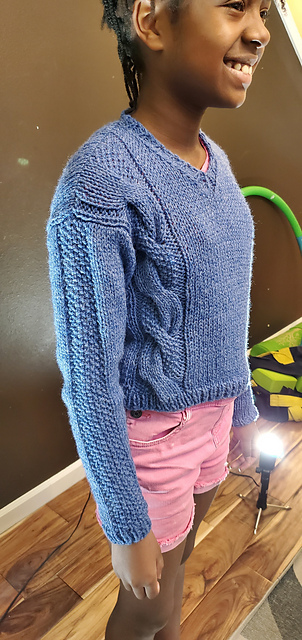 Winter Twist Sweater