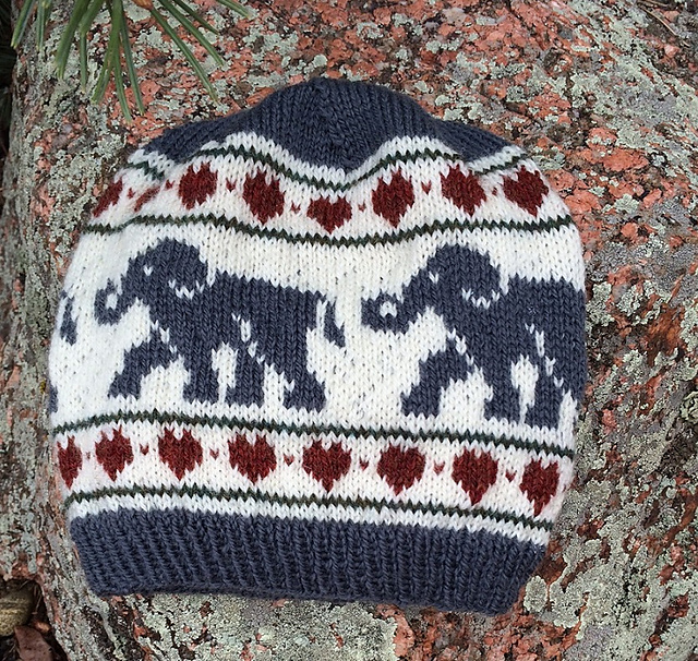 Love Elephants Beanie