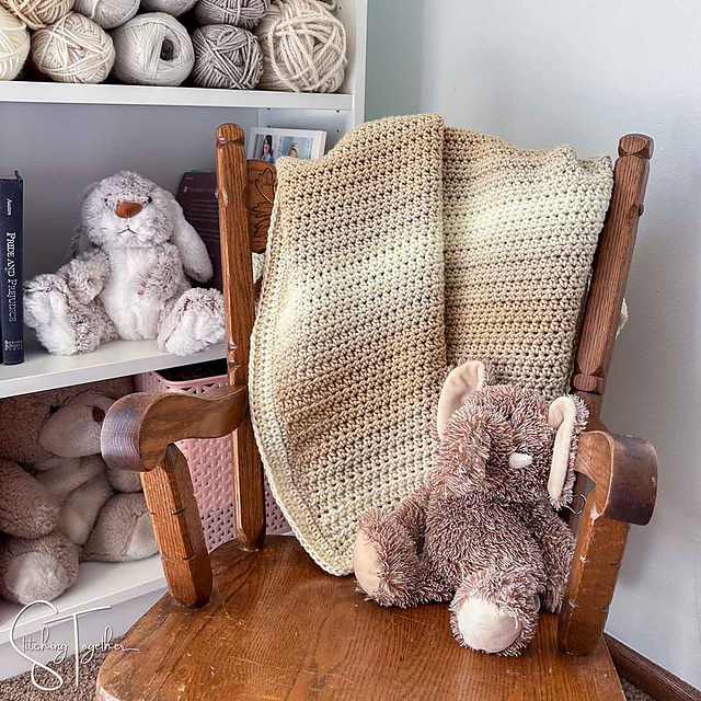 Basic Beginner Baby Blanket