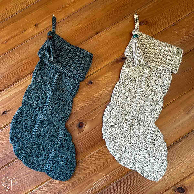 Fountain Flower Stocking