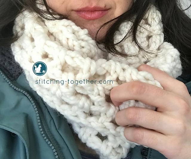 Snowfall Scarf