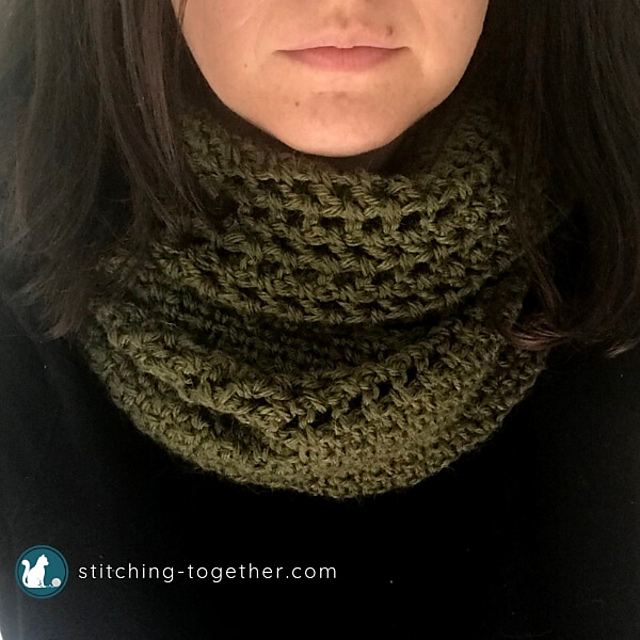 Moss Stitch Scarf