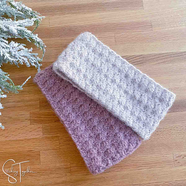 Stillwater Shell Stitch Headband