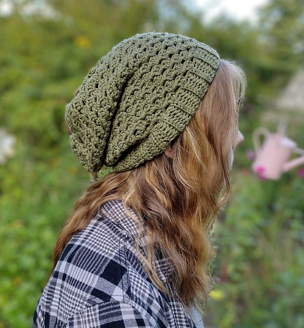 slouchy beanie men's toque crochet pattern