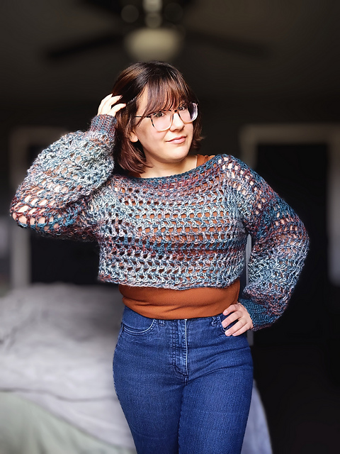 Mesh Sweater