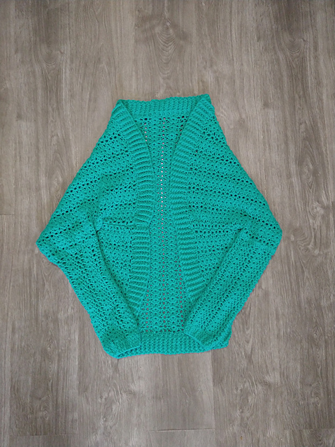 Summer Waves Cocoon Cardigan