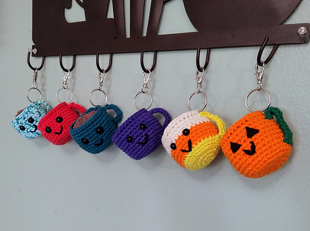 Coffee Mug Keychain