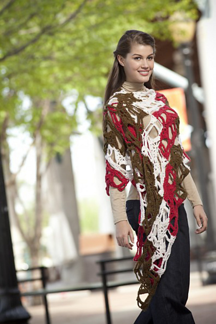 Granny on the Loose Shawl