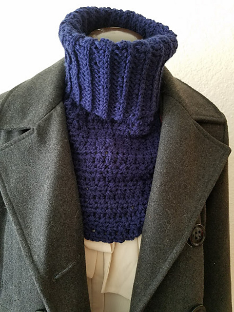 Faux Turtleneck Cowl