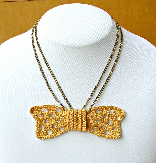 Bow Tie Necklace