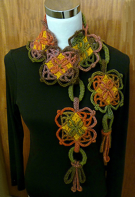 Chinois Scarf Pattern