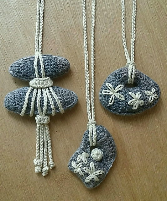 Stone Necklace Trio