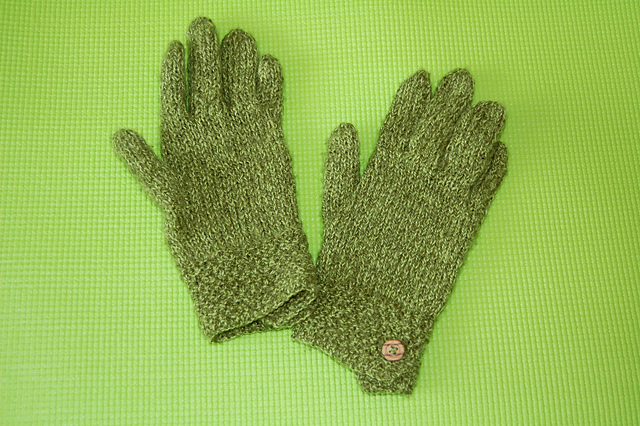 Gloves with Button Cuffs