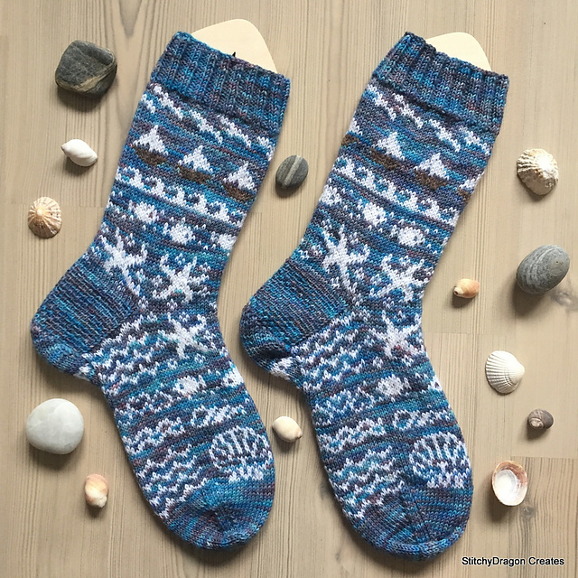 Moray Coast Socks